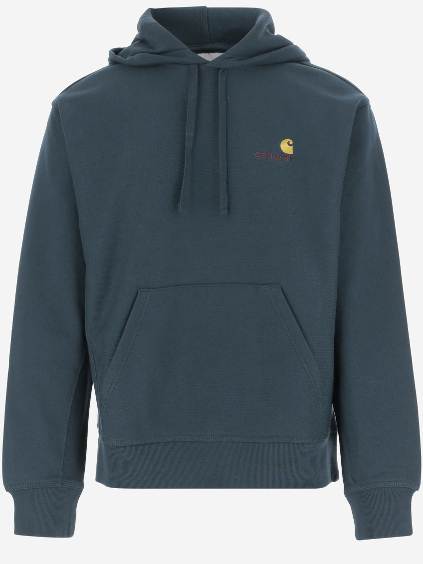 Teal Logo Hoodie