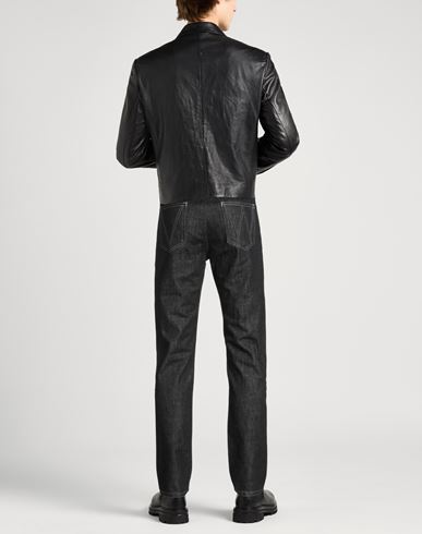 Man Jeans Black Size 30 Cotton