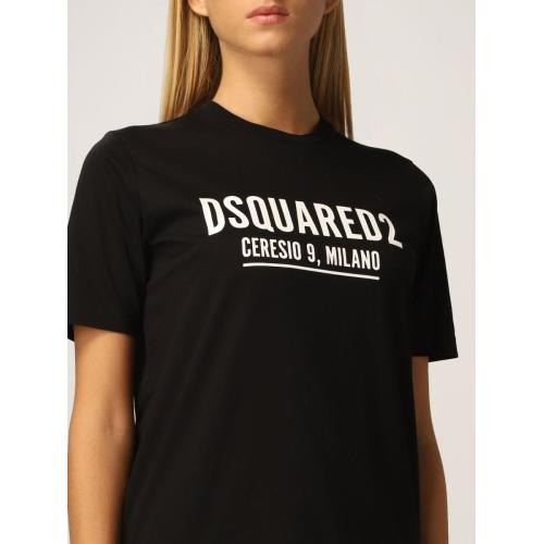 Logo-print cotton T-shirt - Black