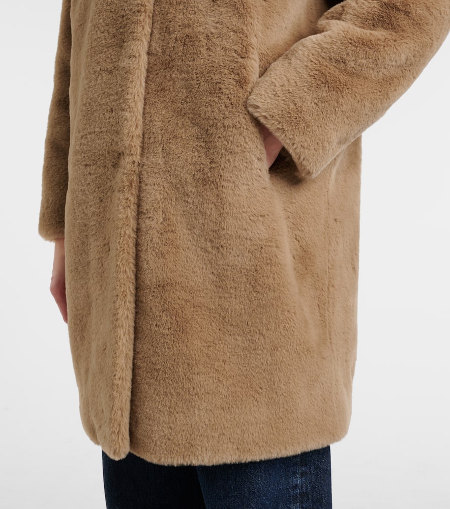 Evalyn faux fur coat