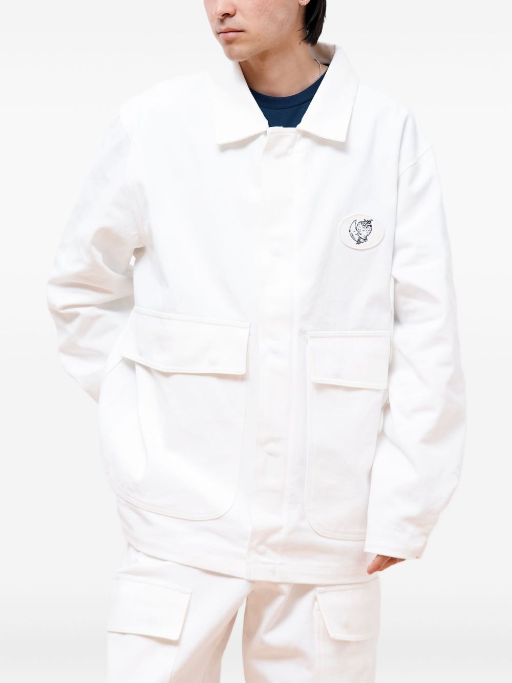 Alastair Mckimm shirt jacket - White