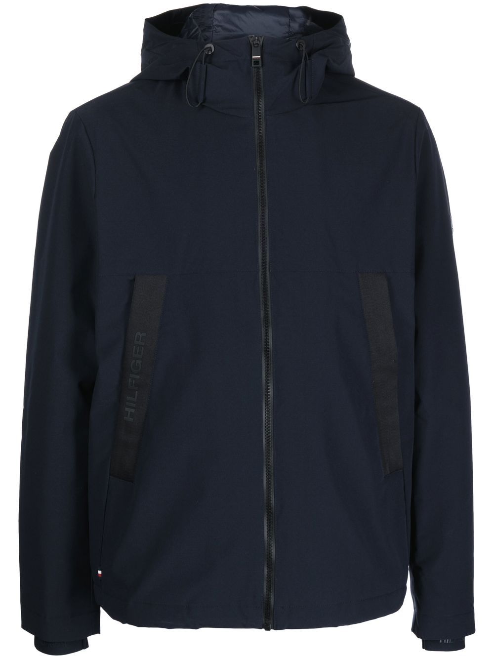 Hooded zip-up jacket - Blue