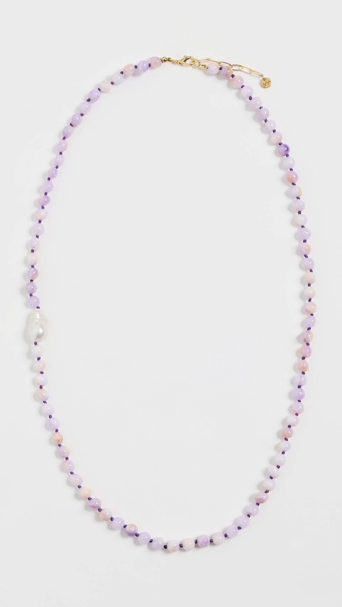 Maison Irem Necklace Violet Purple One Size