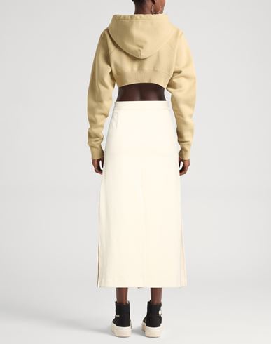 Woman Midi skirt Ivory Size 2 Viscose, Polyamide, Elastane, Polyester
