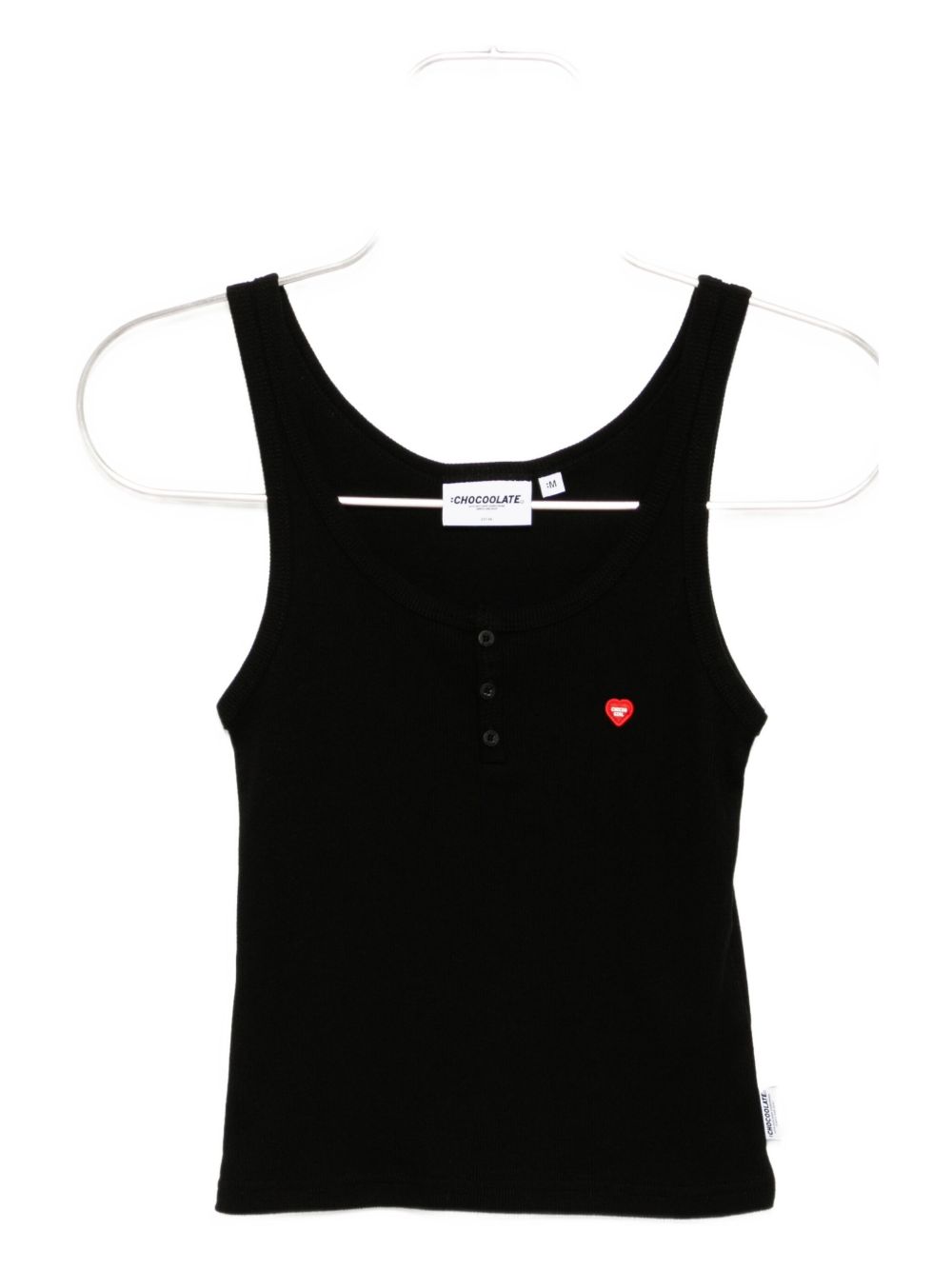 Cotton tank top - Black