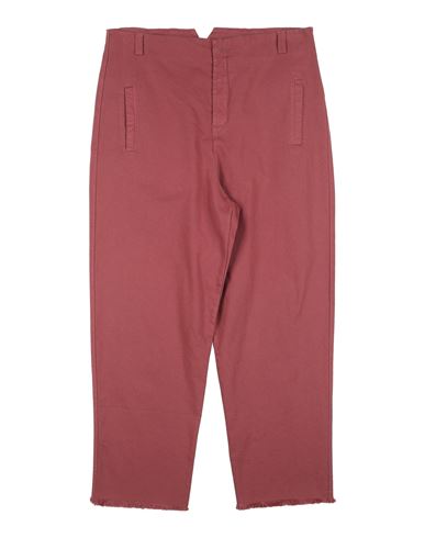 Kid Girl Pants Antique rose Size 16 Cotton, Elastane