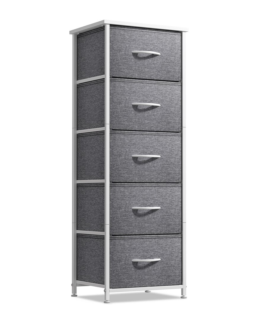 5-Drawer Tower Nightstand