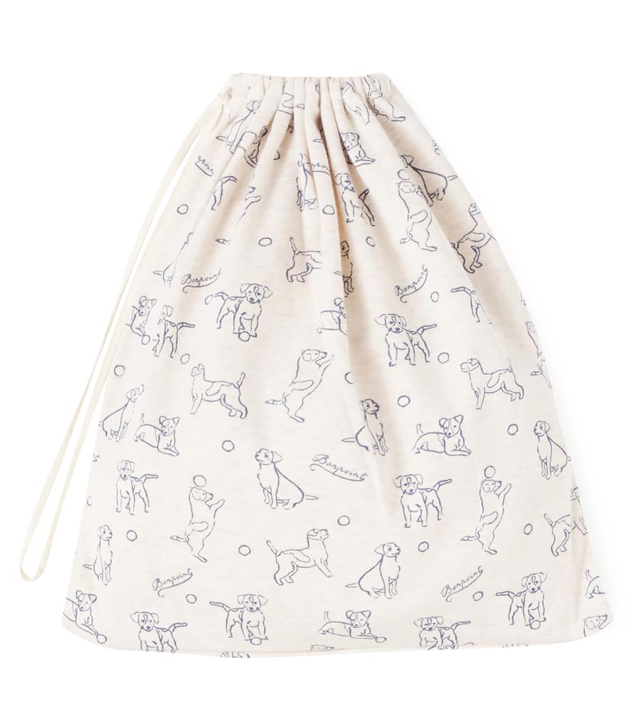 Planet printed cotton pajamas