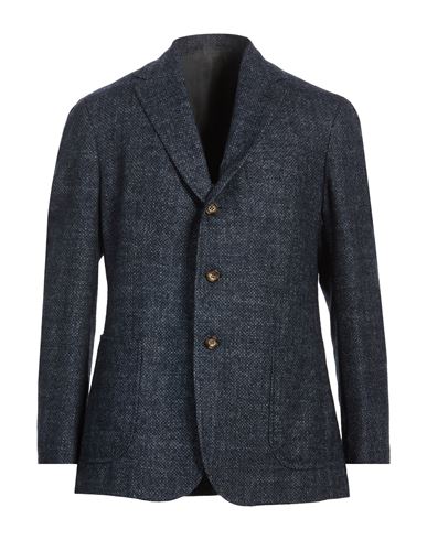 Man Blazer Blue Size 40 Alpaca wool, Wool, Polyamide