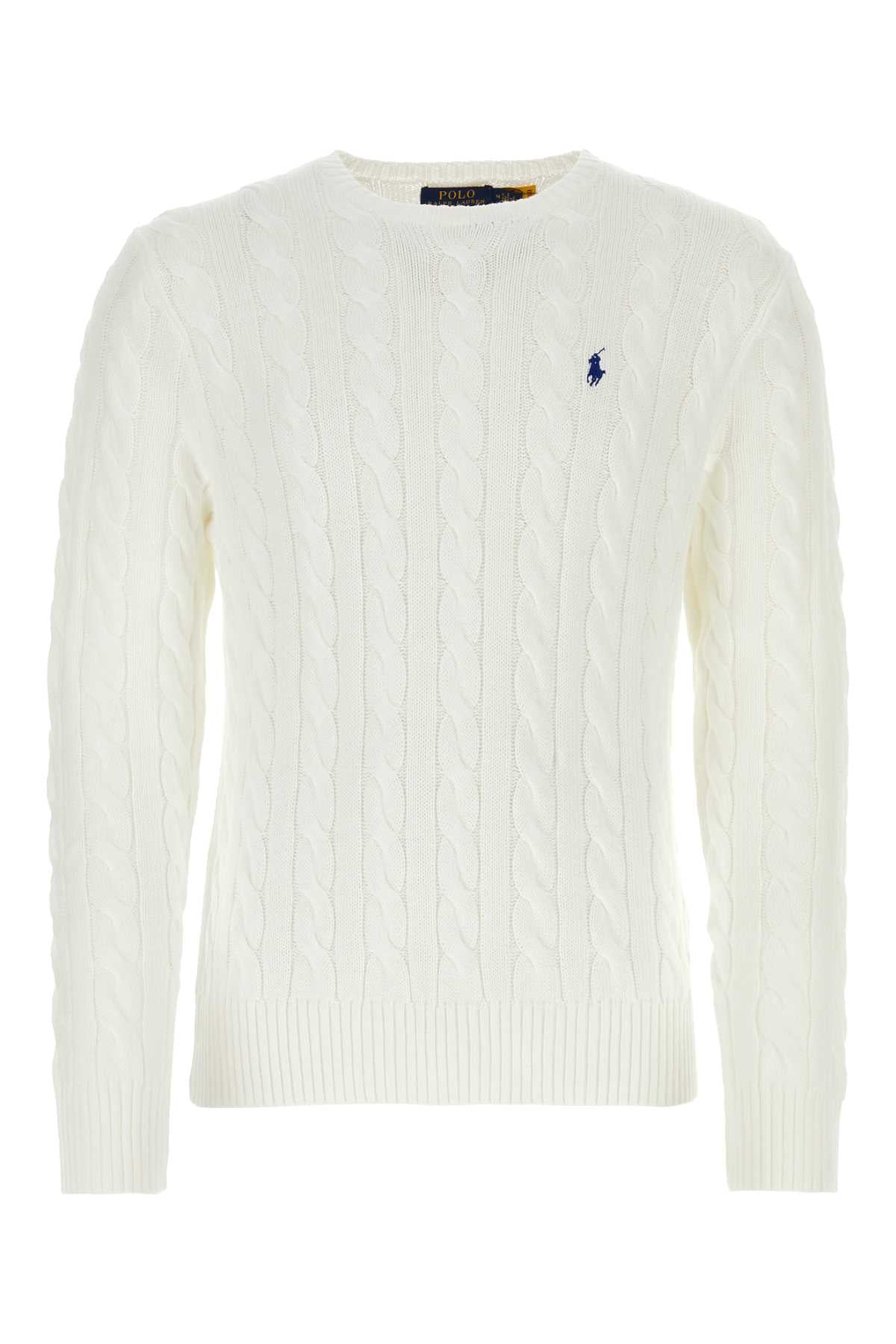 Driver Sweater — White