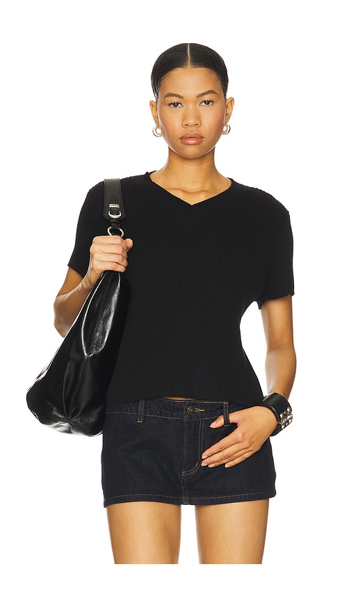 LIONESS North Light Knit Top in Black. -  XS also in M, S