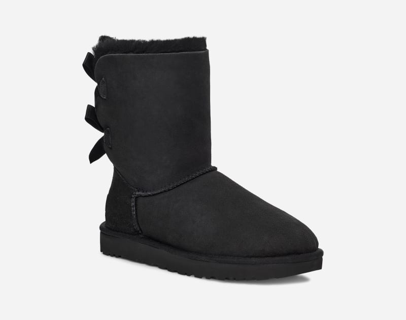 ® Women's Bailey Bow II Water-Resistant Boots in Black/