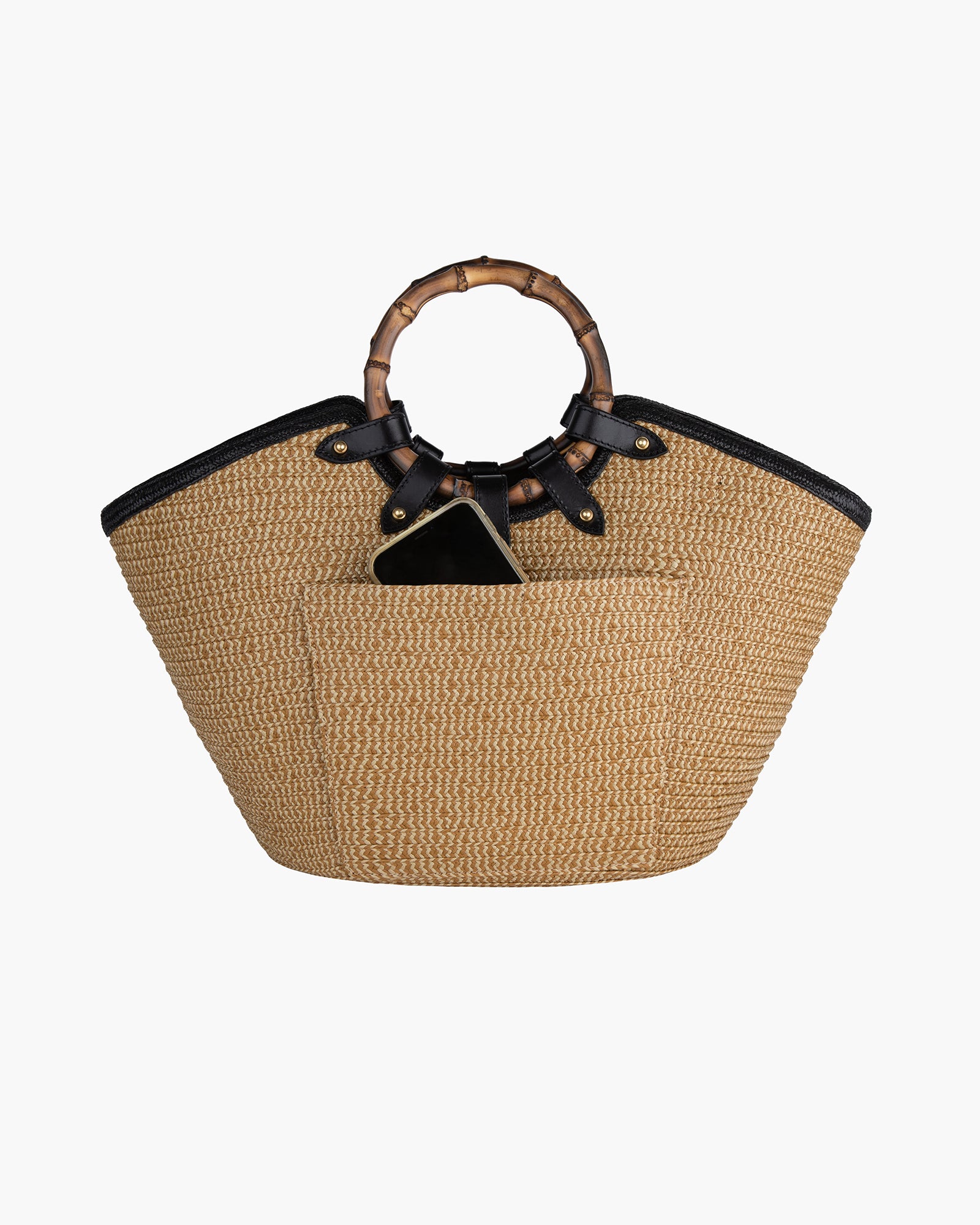 My Way II Jumbo-size Leather-trimmed Squishee Tote for Women
