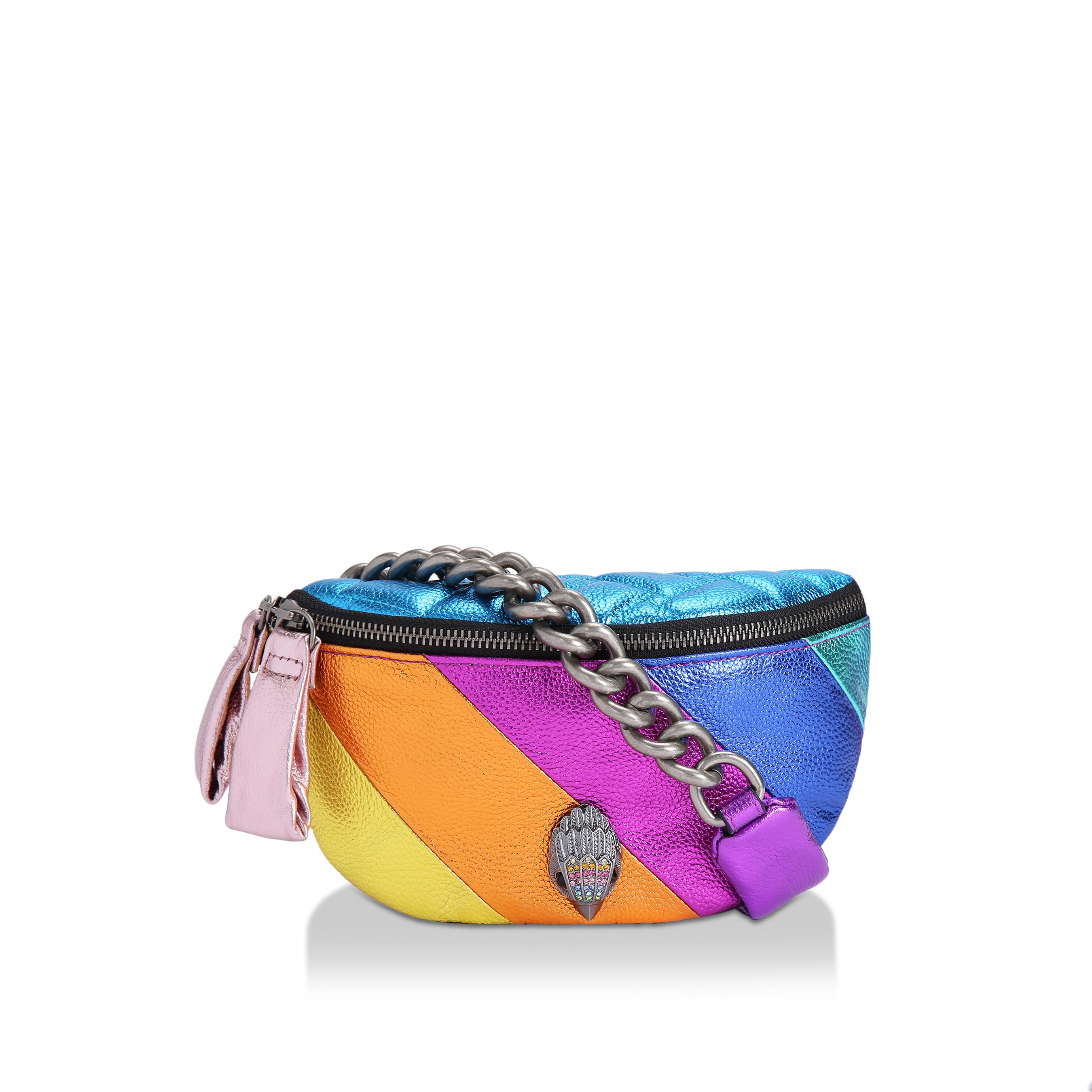Kurt Geiger London Womens Leather Sm Kensington S Beltbag Bag - Multicolour - One