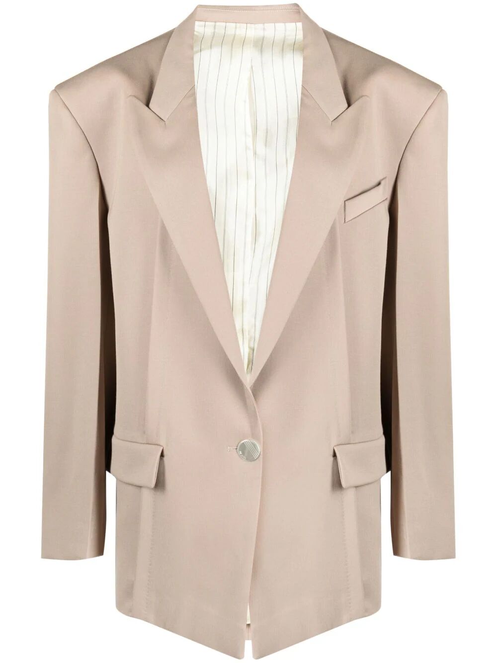 Glen Oversized Wool-twill Blazer