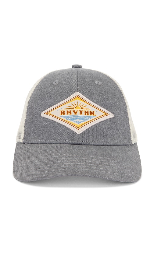 Rhythm TRUCKERKAPPE FRAME in Light Grey