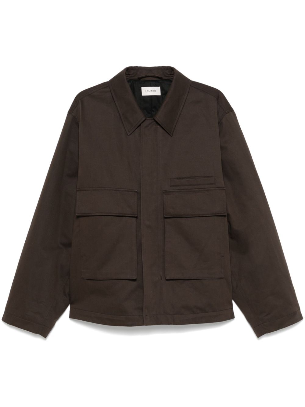 3D-pockets jacket - Brown