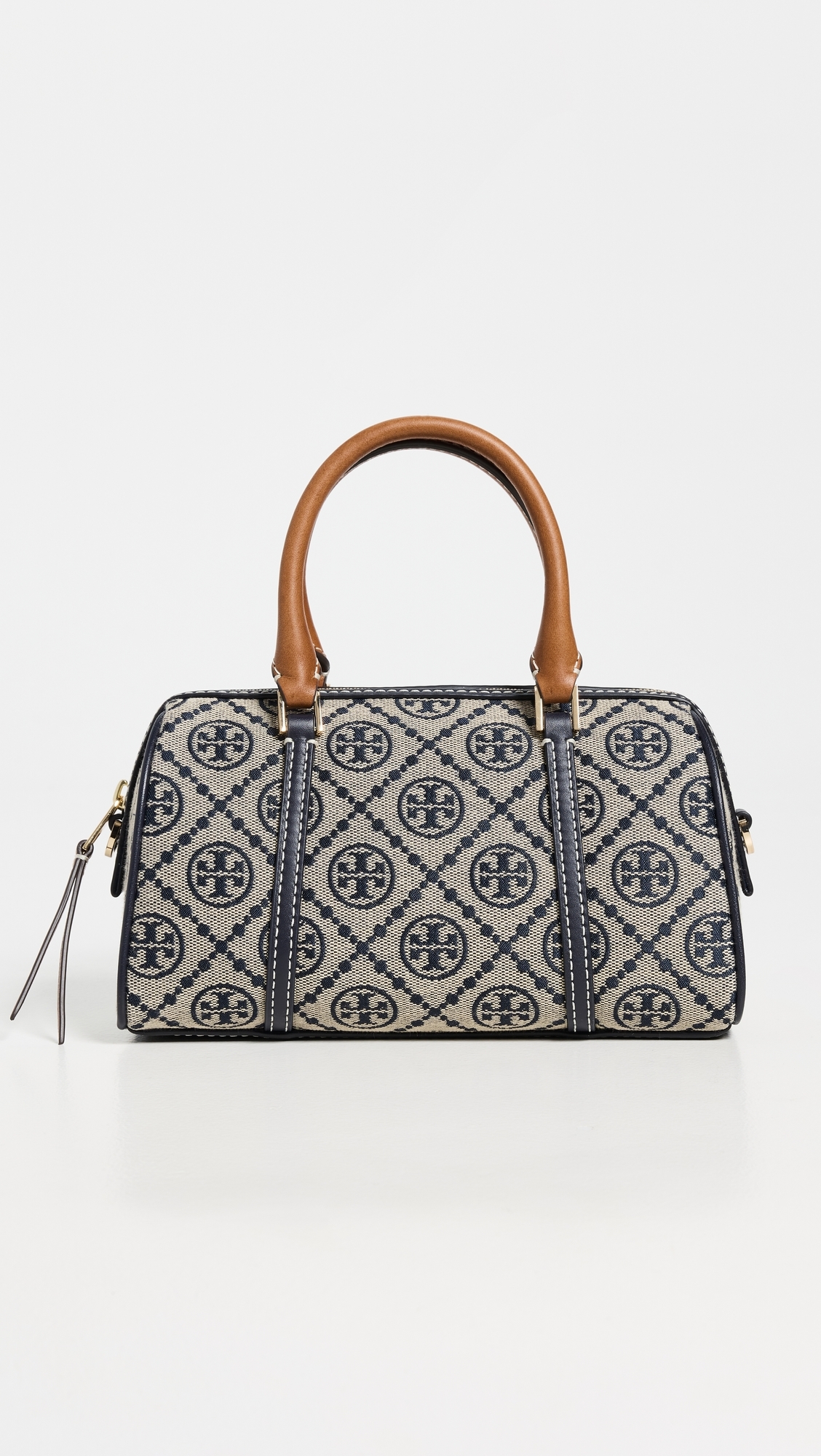 Tory Burch T Monogram Mini Barrel Bag Tory Navy One Size