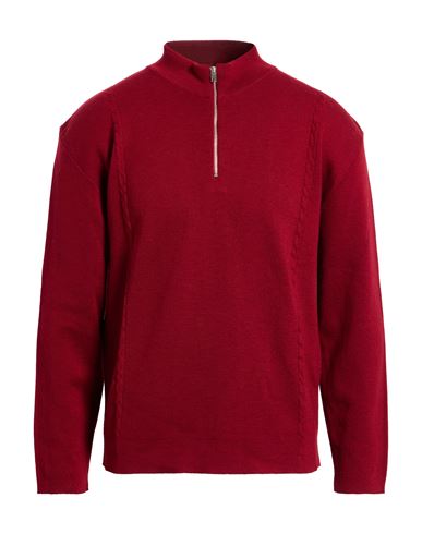 Lab Man Turtleneck Brick Size L Merino Wool