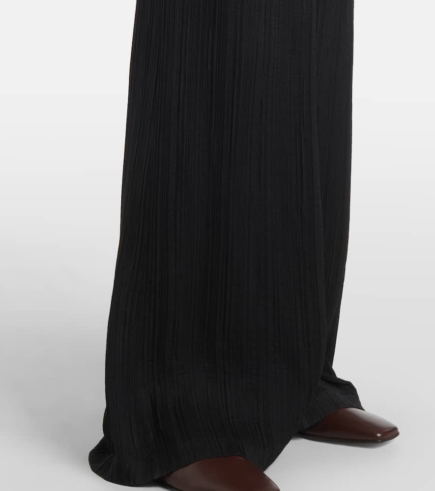 Mawn pleated wide-leg pants
