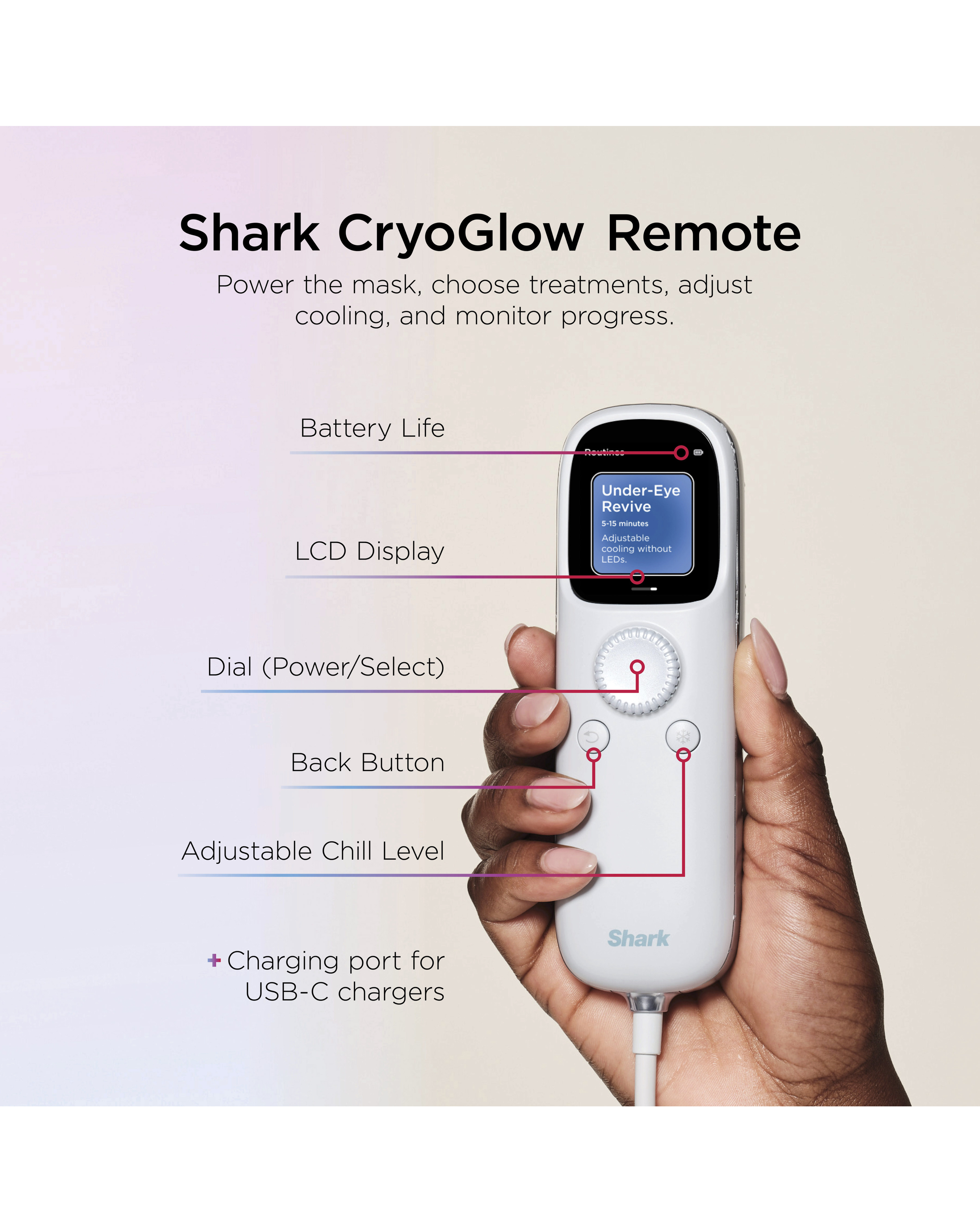 Shark CryoGlow LED Mask
