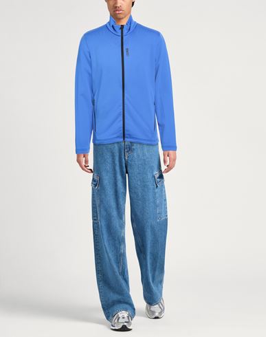 Facetime Man Sweatshirt Blue Size L Polyester, Elastane