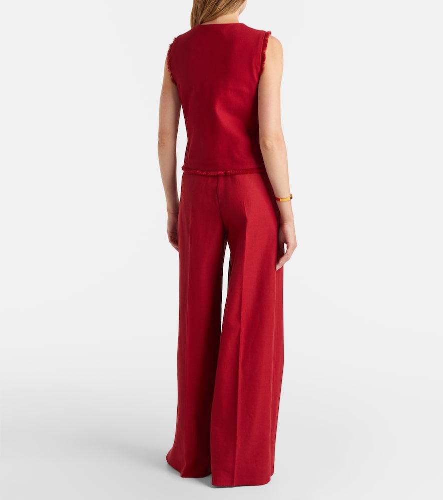 Rito cotton wide-leg pants