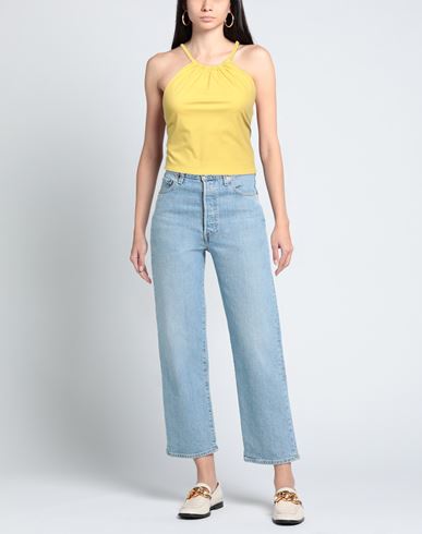 Woman Top Yellow