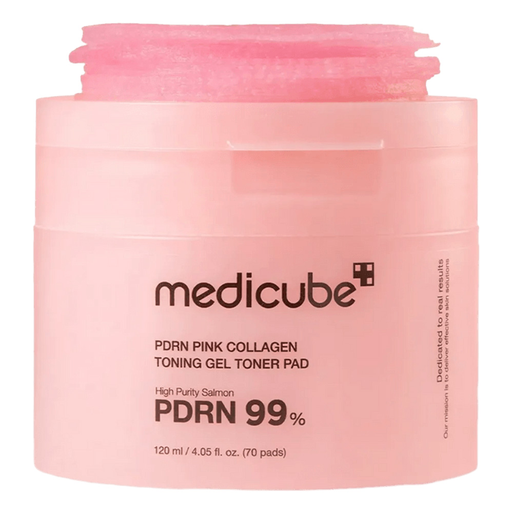 PDRN Pink Collagen Toning Gel Toner Pad