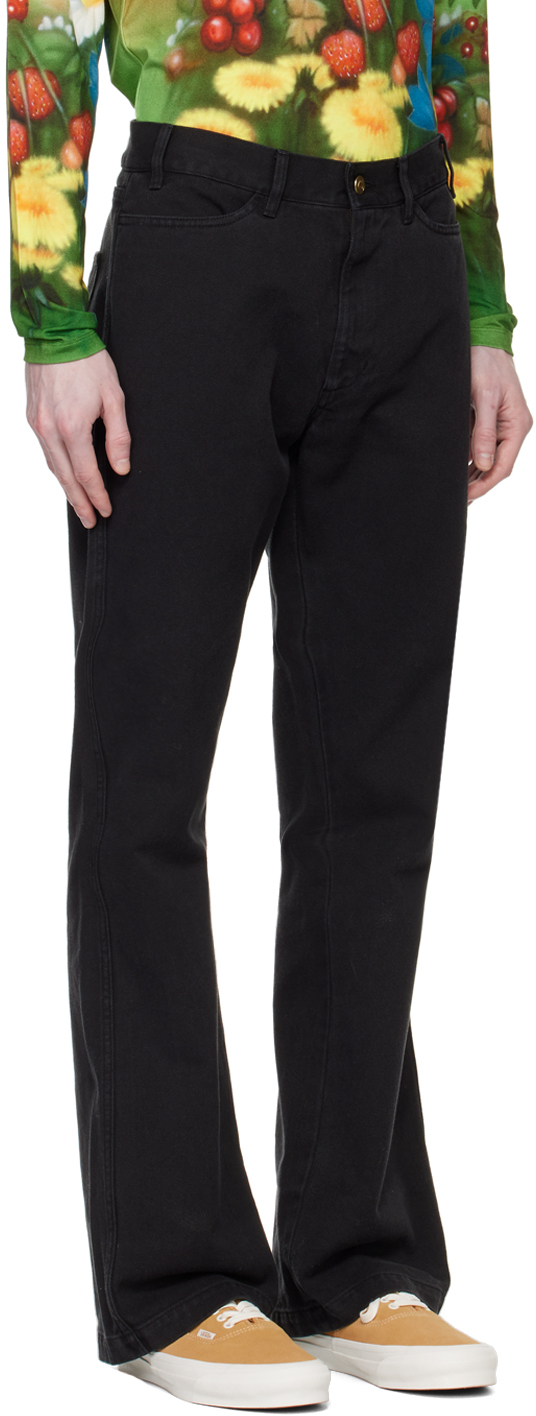 Black Flared Jeans