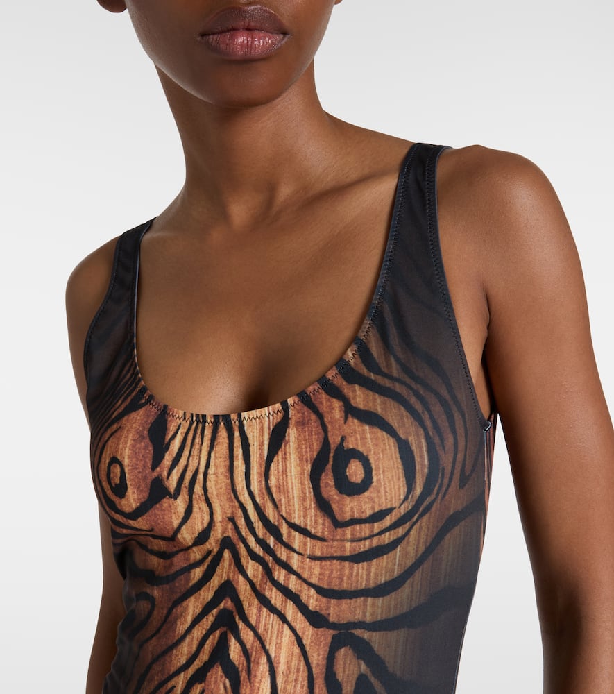 Trompe l'oeil swimsuit