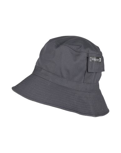 Woman Hat Charcoal Size M Polyester, Cotton
