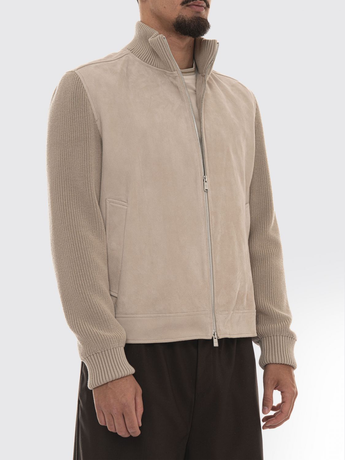 Jacket Men color White
