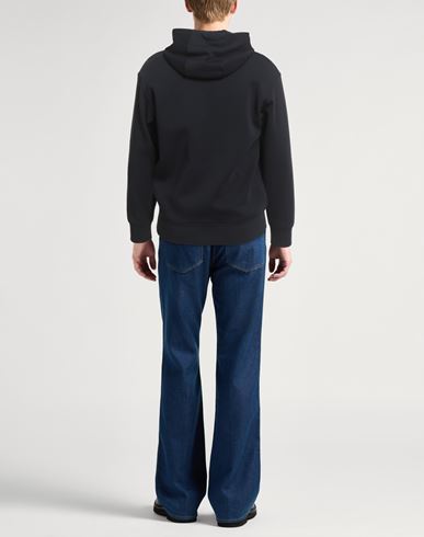 Man Sweatshirt Midnight blue Size S Cotton, Polyester, Elastane