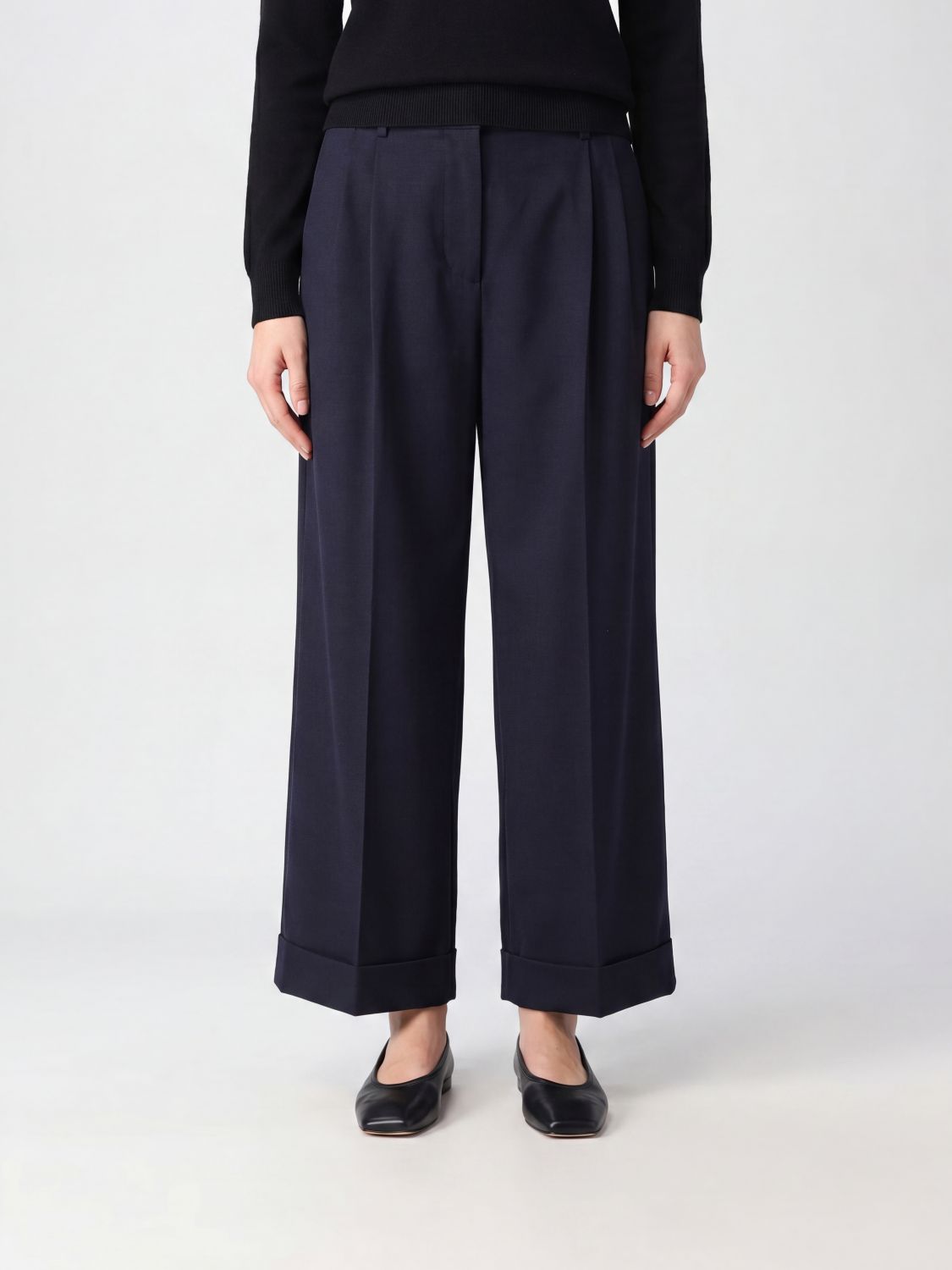Pants Woman color Navy