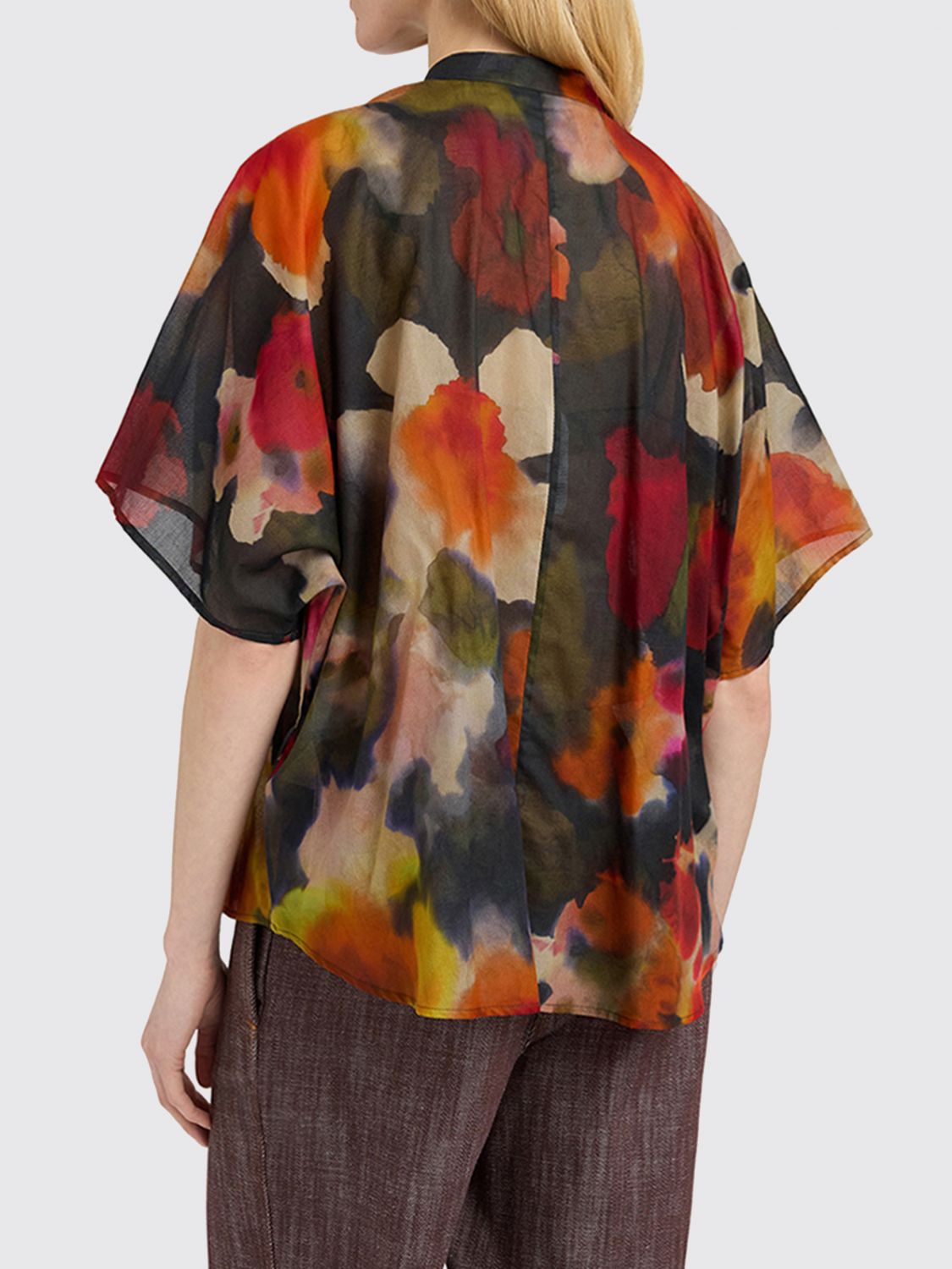 MOMONÌ Shirt Woman color Multicolor