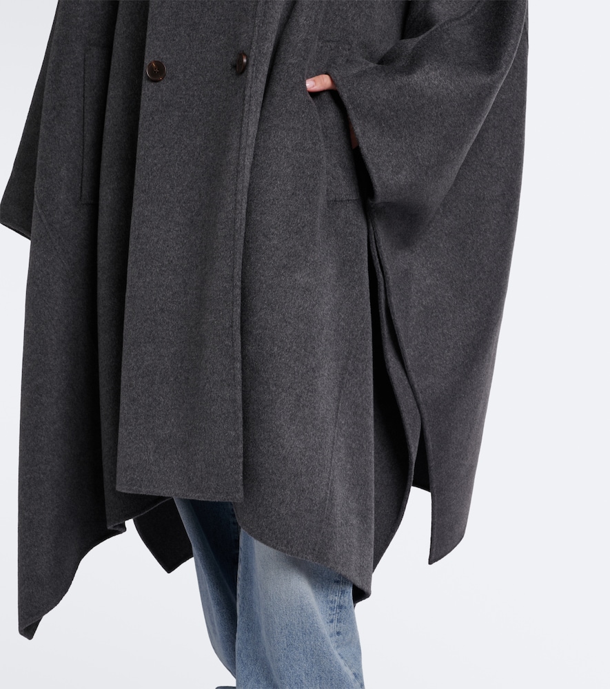 Róhe Wool and cashmere cape