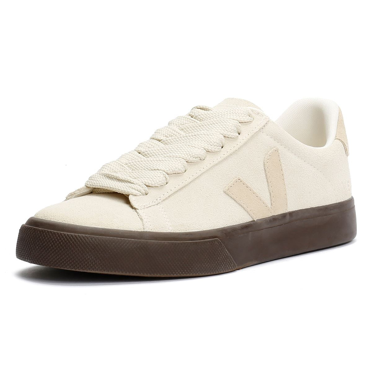 Veja Campo Bold Suede Women's Pierre Almond Eagle Trainer