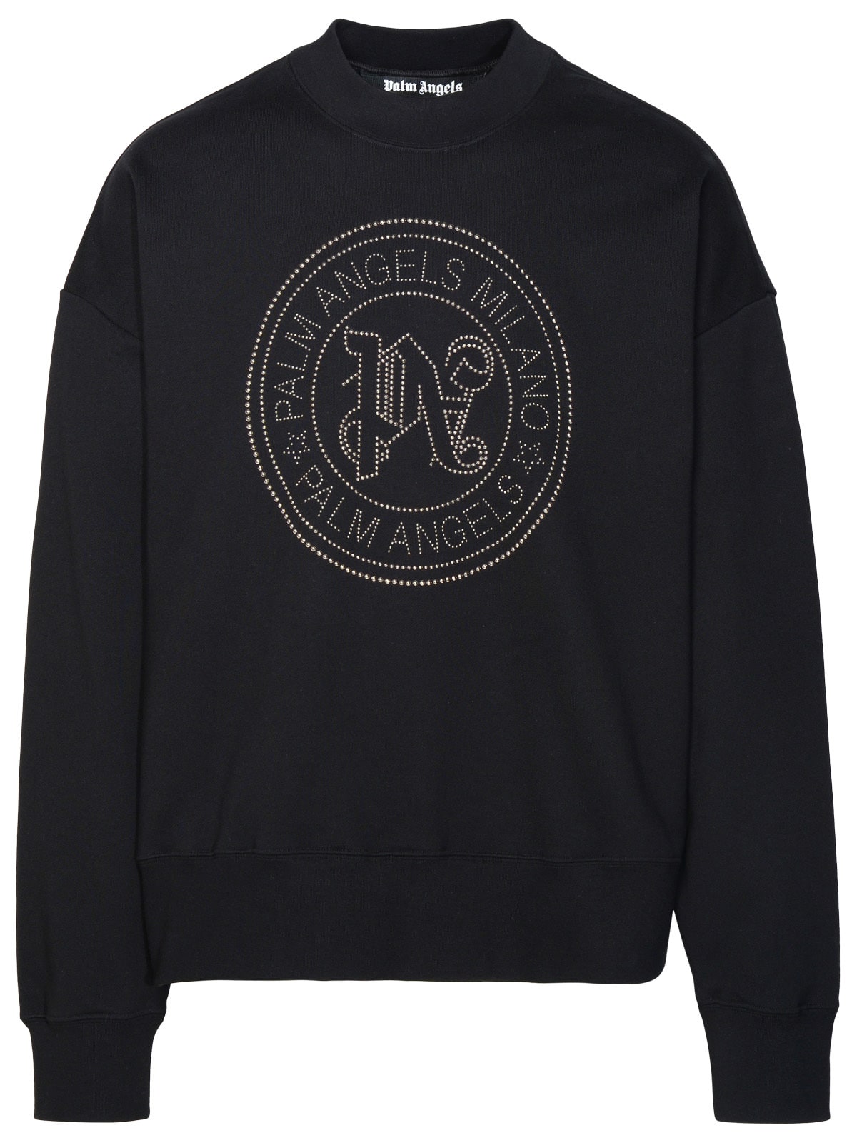 Milano logo-embellished sweatshirt - Black