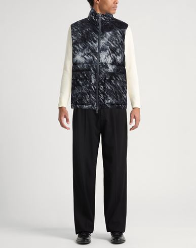 Man Vest Midnight blue Size 40 Polyamide