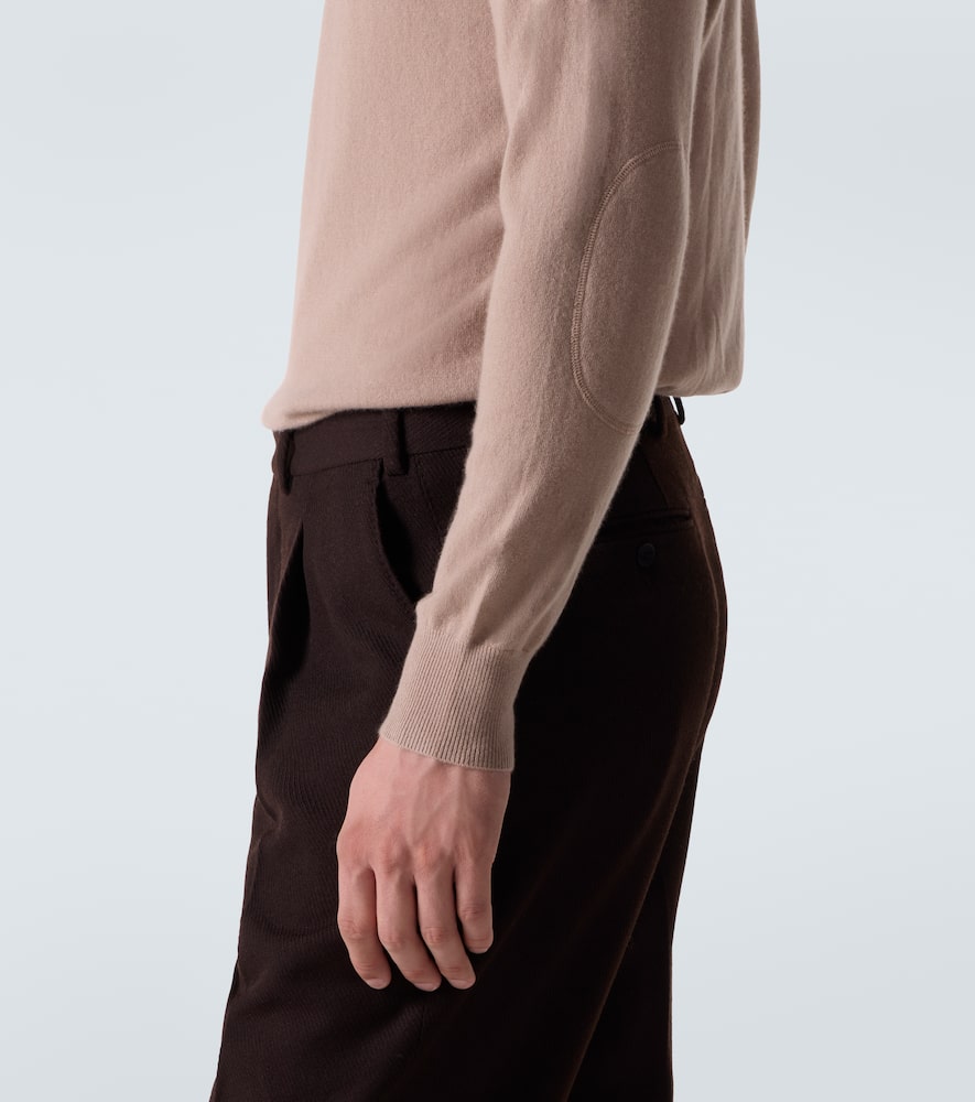 Mr Fenchurch cashmere half-zip sweater