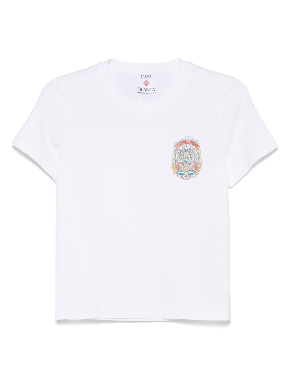 Casablanca Casa Way Skate T-shirt - White
