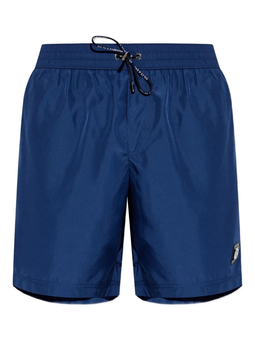 Medium Swim Boxer With Logo Plaque