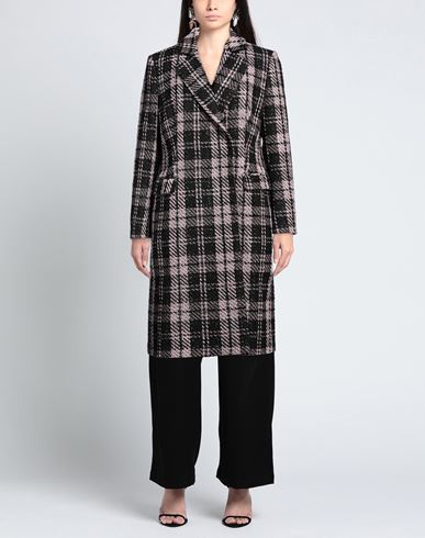 Woman Coat Black Size 6 Acrylic, Virgin Wool, Alpaca wool, Wool, Polyamide