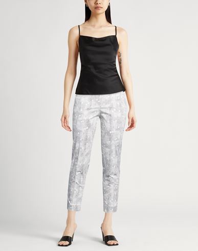 Easy Woman Pants Black Size 6 Cotton, Elastane
