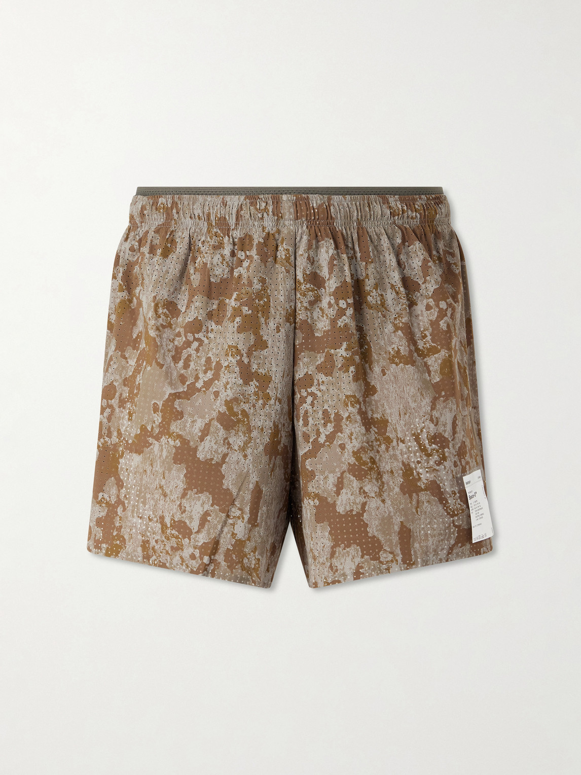 5" Straight-Leg Logo-Appliquéd Space‑O™ Shorts