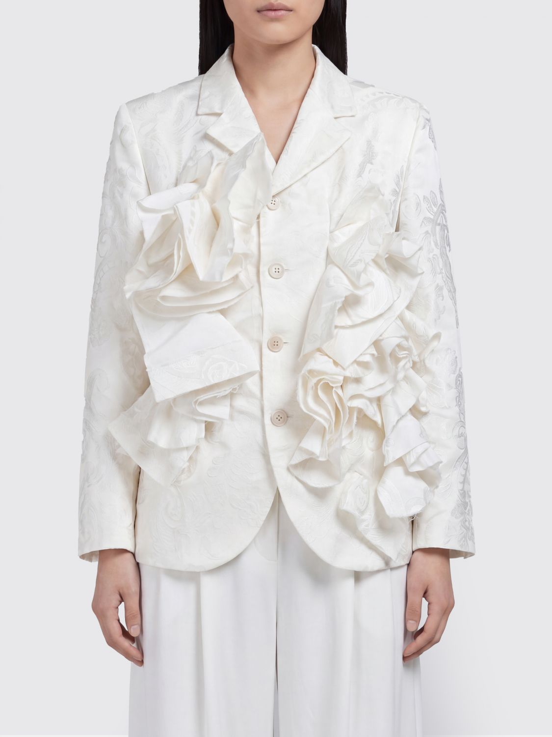 COMME DES GARÇONS Jacket Woman color White
