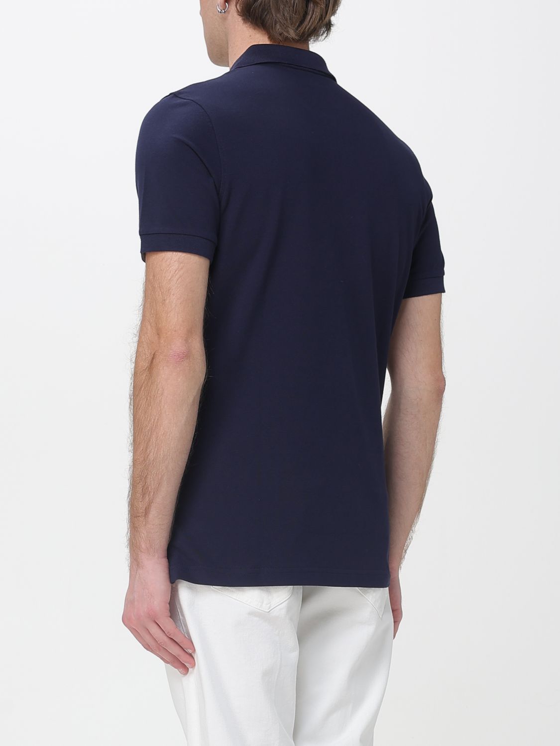 Polo Shirt Men color Green