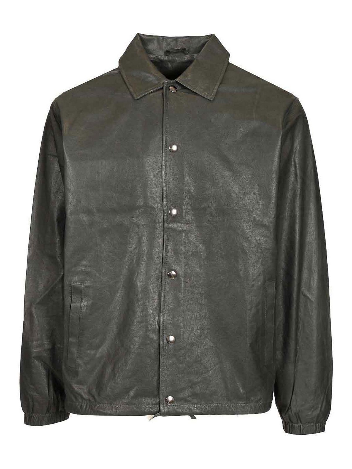 Leather Overshirt
