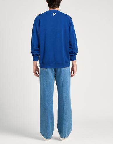 Sport Man Sweatshirt Blue Size XXL Cotton